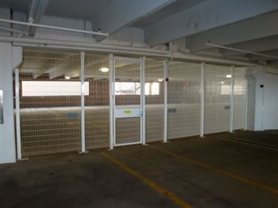 GALVANIZED STEEL FENCE