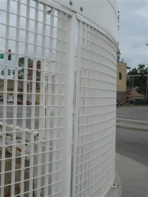 GALVANIZED STEEL FENCE