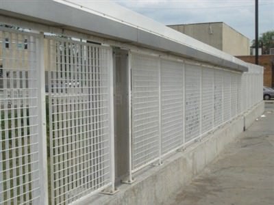 GALVANIZED STEEL FENCE