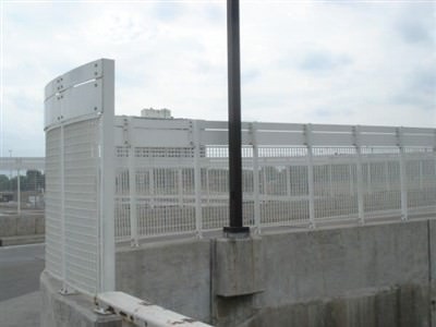 GALVANIZED STEEL FENCE