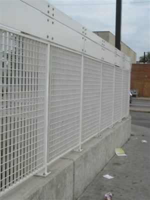 GALVANIZED STEEL FENCE