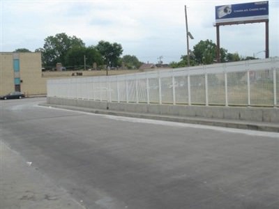 GALVANIZED STEEL FENCE