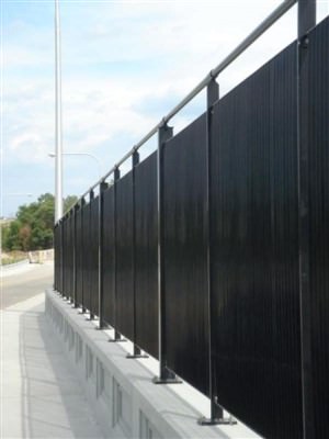 GALVANIZED STEEL FENCE