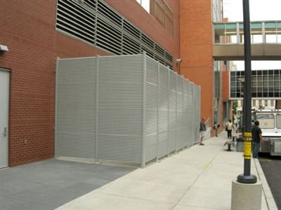 GALVANIZED STEEL FENCE