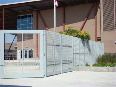 GALVANIZED STEEL FENCE