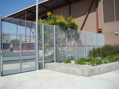 GALVANIZED STEEL FENCE