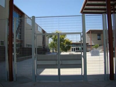 GALVANIZED STEEL FENCE