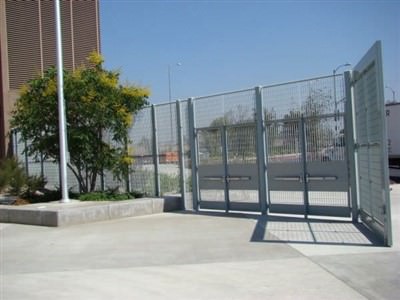 GALVANIZED STEEL FENCE