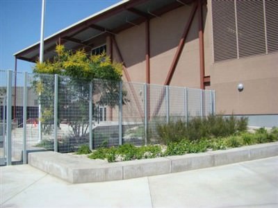 GALVANIZED STEEL FENCE