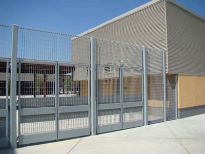 GALVANIZED STEEL FENCE