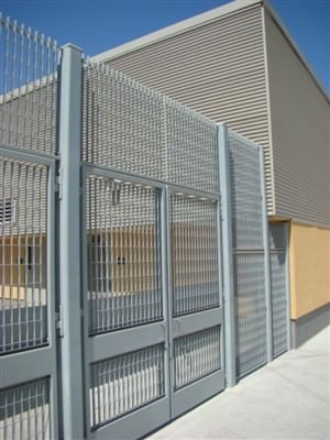 GALVANIZED STEEL FENCE