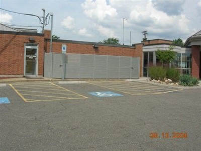 GALVANIZED STEEL FENCE