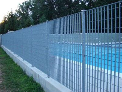 GALVANIZED STEEL FENCE