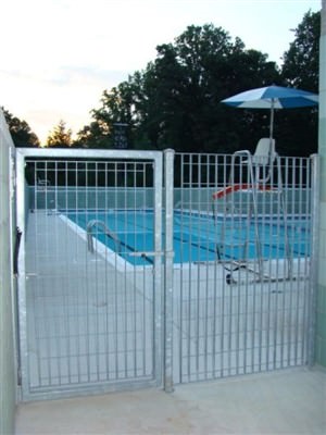 GALVANIZED STEEL FENCE