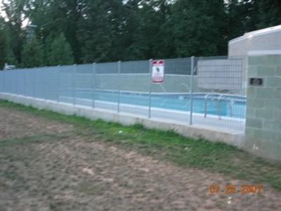 GALVANIZED STEEL FENCE