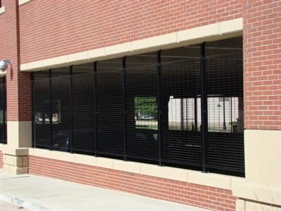 GALVANIZED STEEL GRILLE