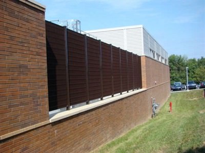 GALVANIZED STEEL FENCE