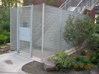 GALVANIZED STEEL FENCE