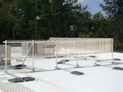 GALVANIZED STEEL FENCE