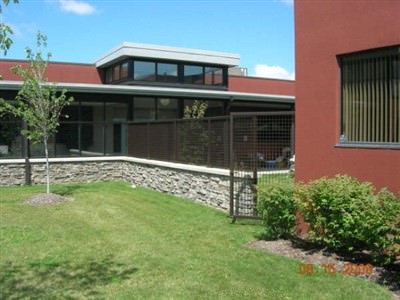 GALVANIZED STEEL FENCE