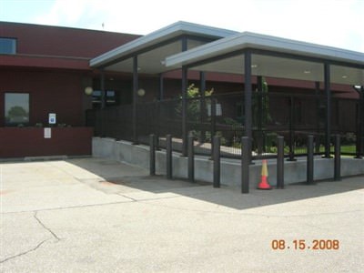 GALVANIZED STEEL FENCE