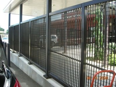GALVANIZED STEEL FENCE