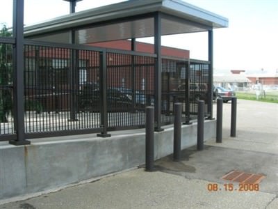 GALVANIZED STEEL FENCE