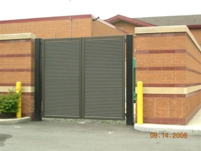 GALVANIZED STEEL FENCE