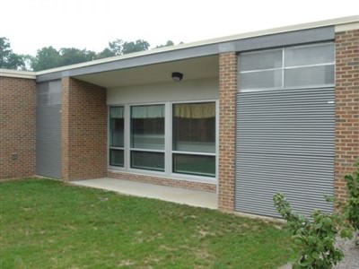 GALVANIZED STEEL FIXED LOUVER