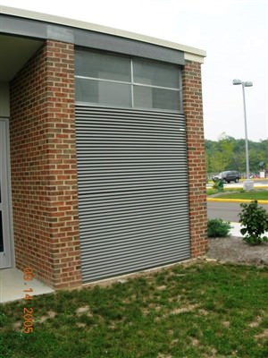 GALVANIZED STEEL FIXED LOUVER