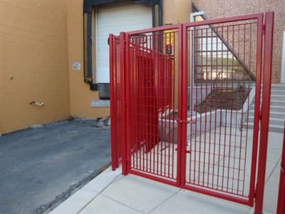 GALVANIZED STEEL FENCE
