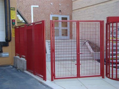GALVANIZED STEEL FENCE