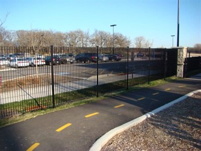 GALVANIZED STEEL FENCE