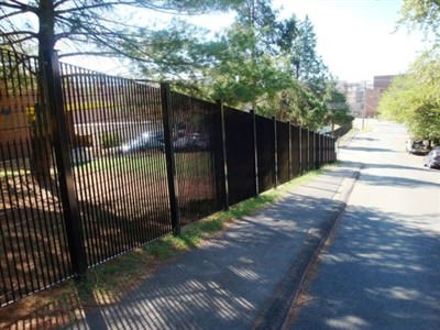 GALVANIZED STEEL FENCE