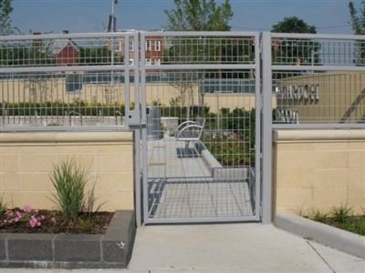 GALVANIZED STEEL FENCE