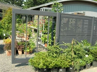 GALVANIZED STEEL FENCE