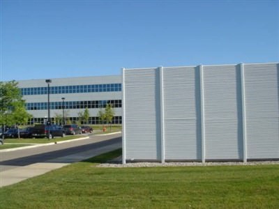 GALVANIZED STEEL FENCE