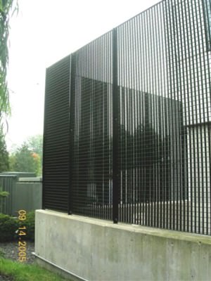 GALVANIZED STEEL FENCE