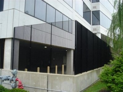 GALVANIZED STEEL FENCE