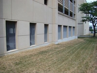 GALVANIZED STEEL FENCE