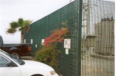 GALVANIZED STEEL FENCE