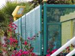 PERFORATED ALUMINUM FENCE