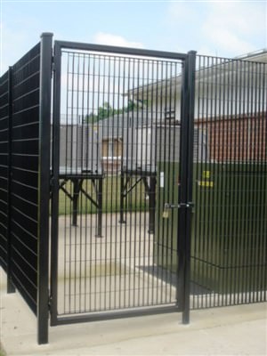 GALVANIZED STEEL FENCE