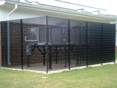 GALVANIZED STEEL FENCE
