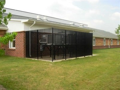 GALVANIZED STEEL FENCE