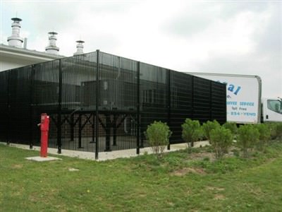 GALVANIZED STEEL FENCE