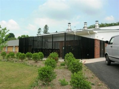 GALVANIZED STEEL FENCE