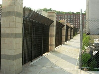 GALVANIZED STEEL FENCE