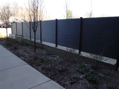 GALVANIZED STEEL FENCE