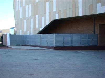 GALVANIZED STEEL FENCE